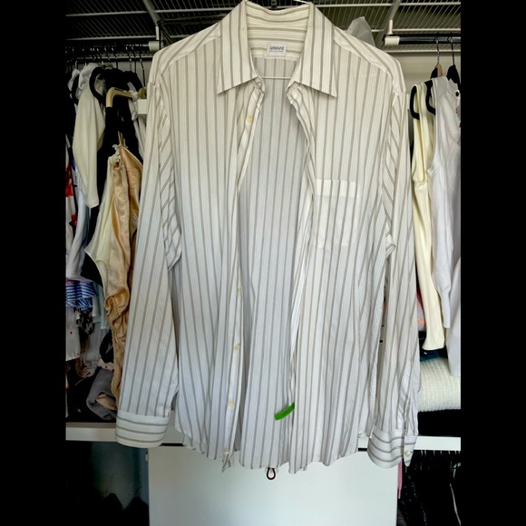 Armani Collezioni Other - Armani Collezioni striped shirt